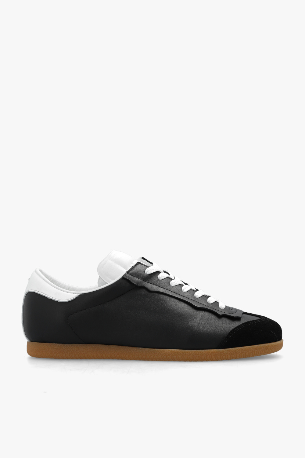 Black Leather sneakers Maison Margiela